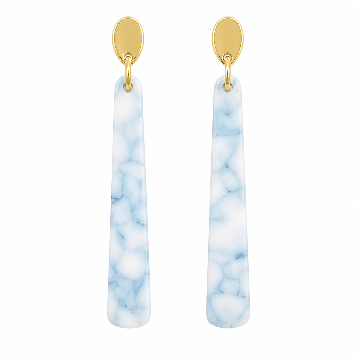Saltwater Blue Blair Earrings