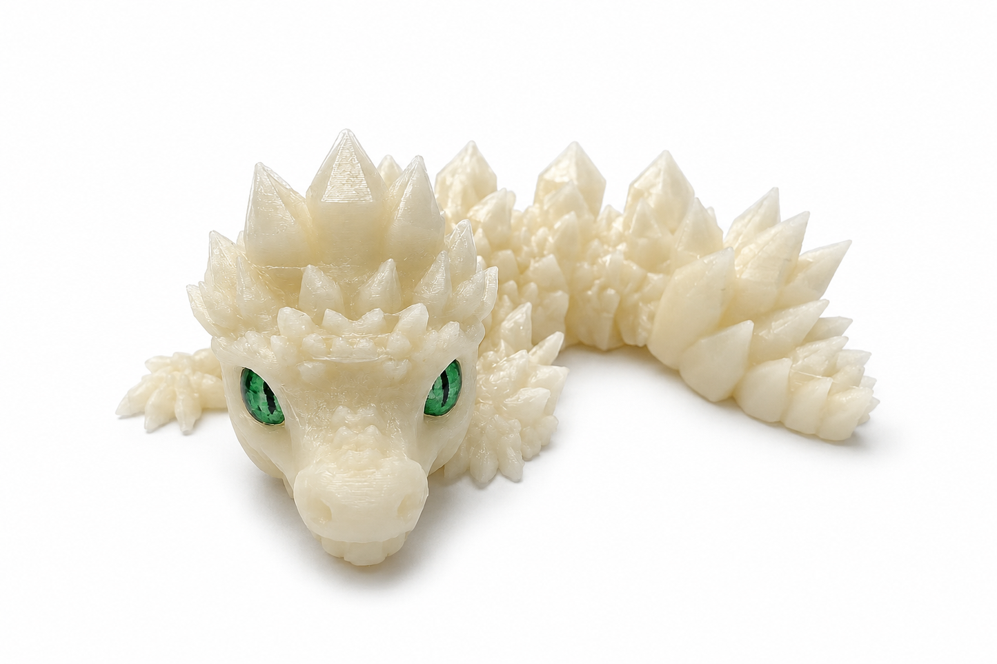 3D Printed Small Sunlight Color Changing Chunky Dragon