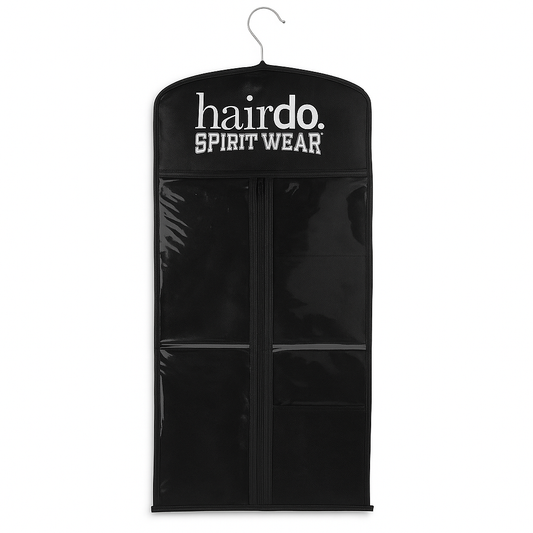Wig Black Travel Bag with Hanger