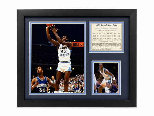 North Carolina Tar Heels Legends Never Die Michael Jordan Final Shot Framed Picture - Main View - Legends Never Die