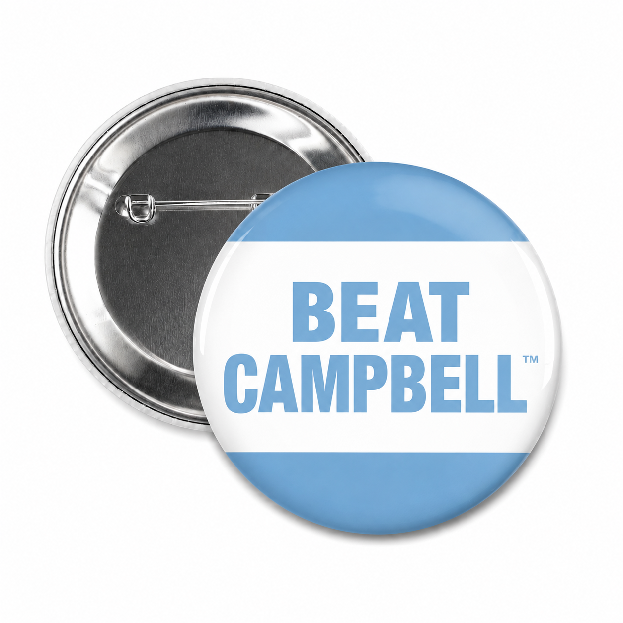 SHB Beat Campbell Button Pin for Game Day