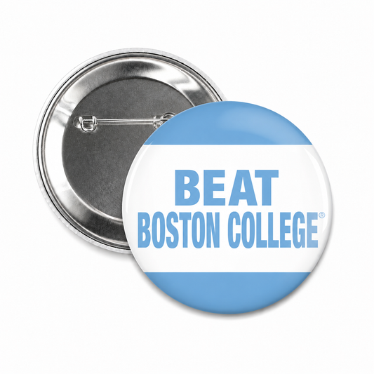 SHB Beat Boston College Button for Carolina Game Day