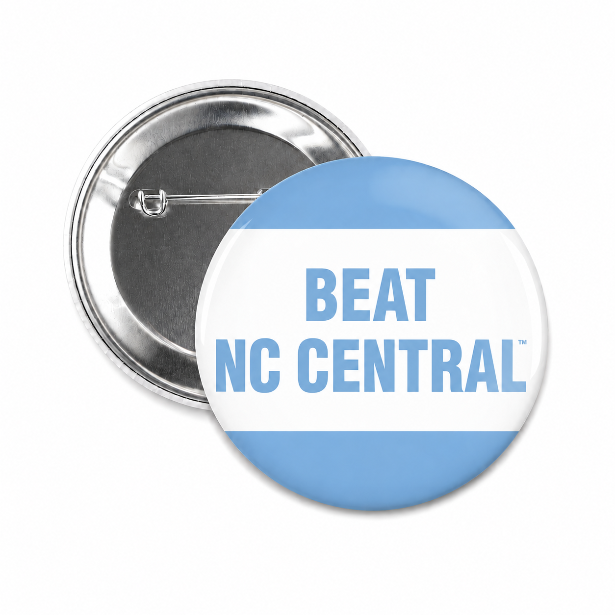 SHB Beat NC Central Button Pin for Carolina Game Day - Main View - Wincraft