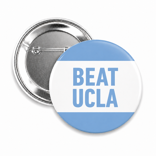 SHB Beat UCLA Button Pin for Carolina Fans