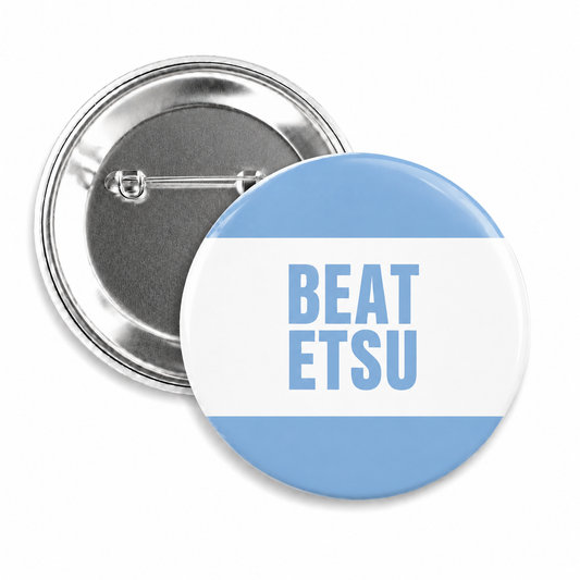 SHB Beat ETSU Button Pin for Carolina Fans