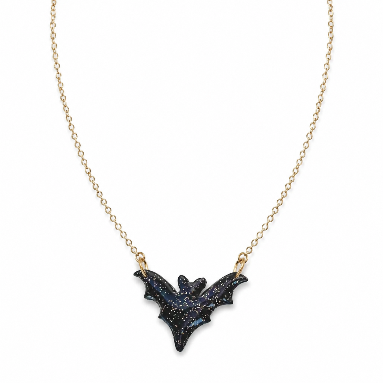 Spooky Bat Necklace by AnnaBanana