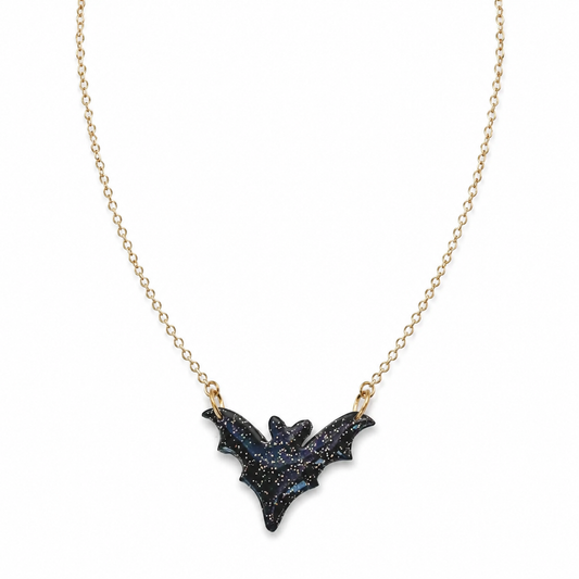 Spooky Bat Necklace by AnnaBanana - Main View - AnnaBanana
