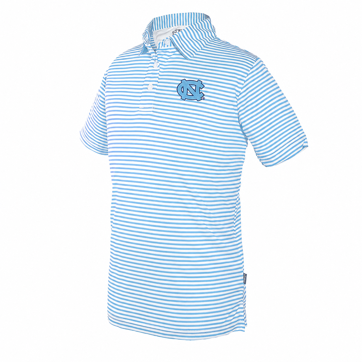UNC Tar Heels Kid's Striped Polo Carson by Garb