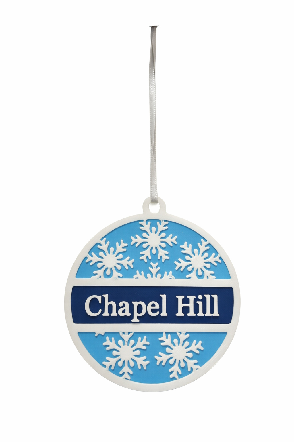 Chapel Hill 3D Printed Ornament