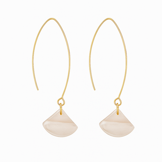 Pearl Mary Drop Earrings