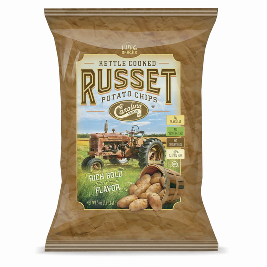 Russet Potatoes Carolina Kettle Chips - 2 oz