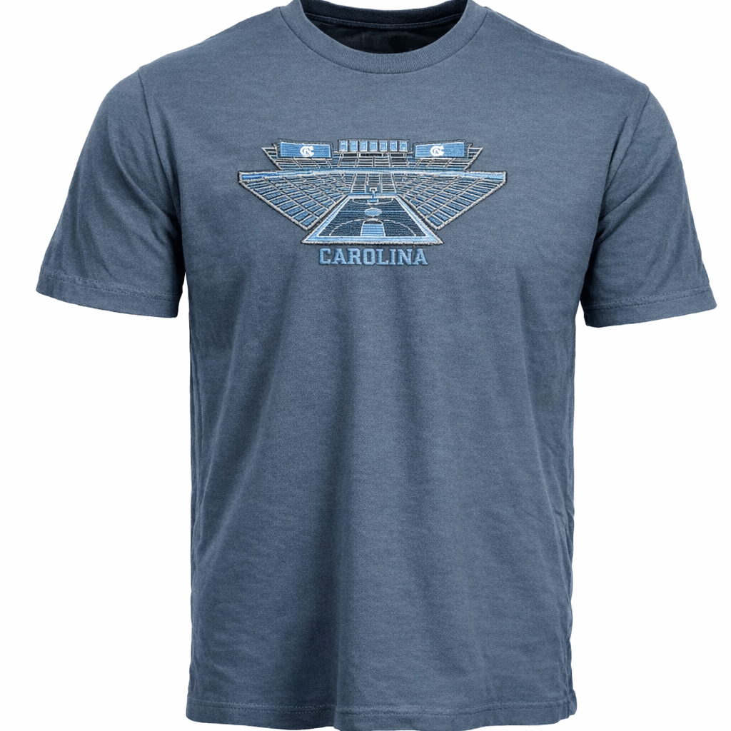 UNC Dean Dome Embroidered T-Shirt by Jack and Sage