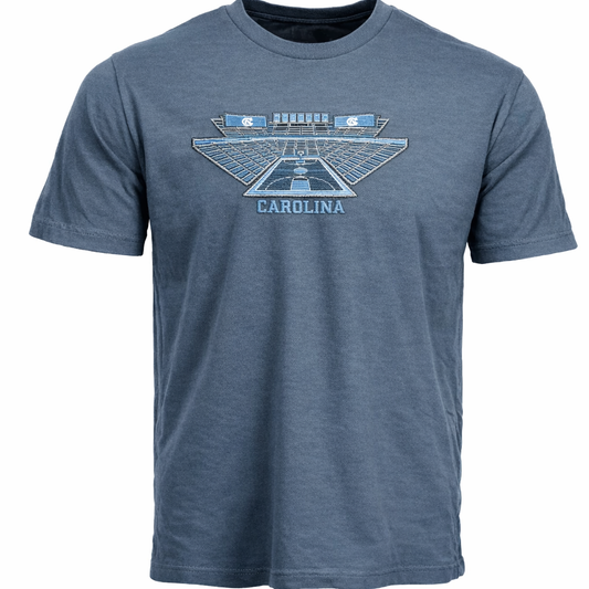 UNC Dean Dome Embroidered T-Shirt by Jack and Sage