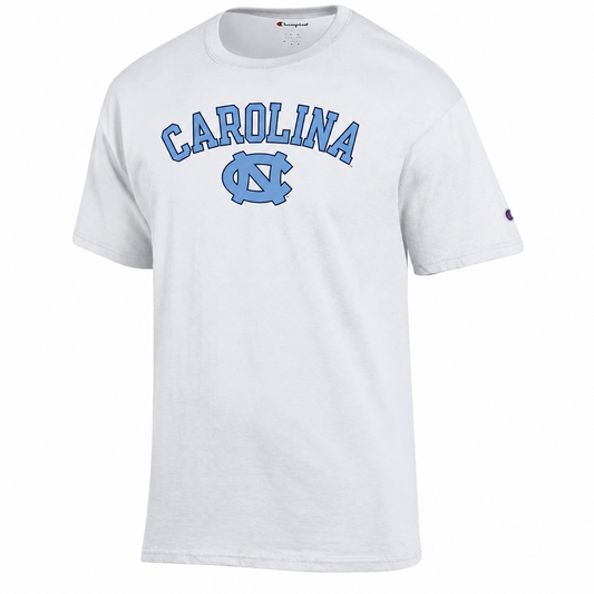 Tar Heels UNC Basic White Tee by Champion