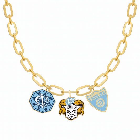 College Vault North Carolina Charm Necklace