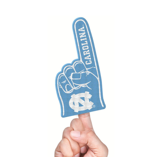 Mini Carolina Tar Heels Foam Finger for Fingers