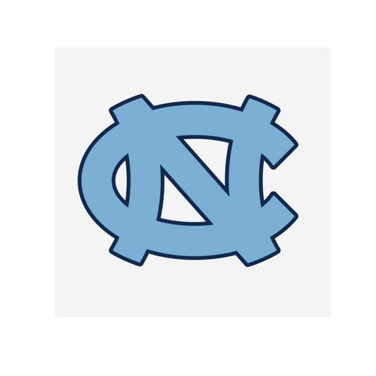 North Carolina Logo Static Cling Decal