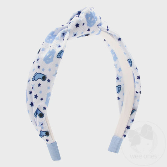 UNC Tar Heels Girls Knot Headband