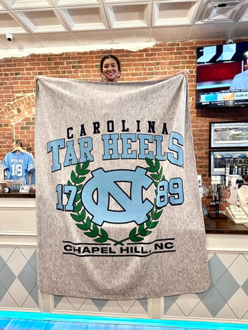 North Carolina Tar Heels Oversized Flannel Blanket 60" x 80" - Main View - Northwest