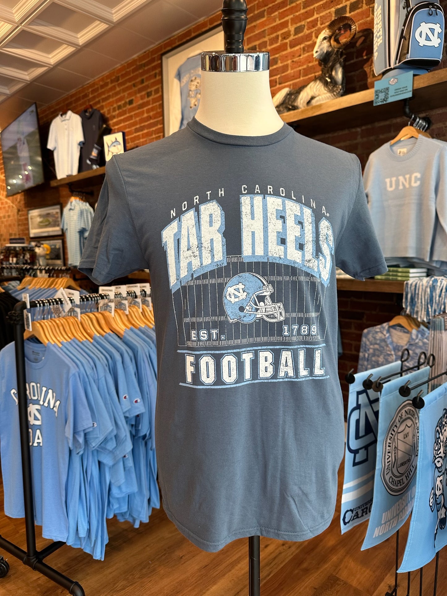 North Carolina Tar Heels Football Est. 1789 T-Shirt