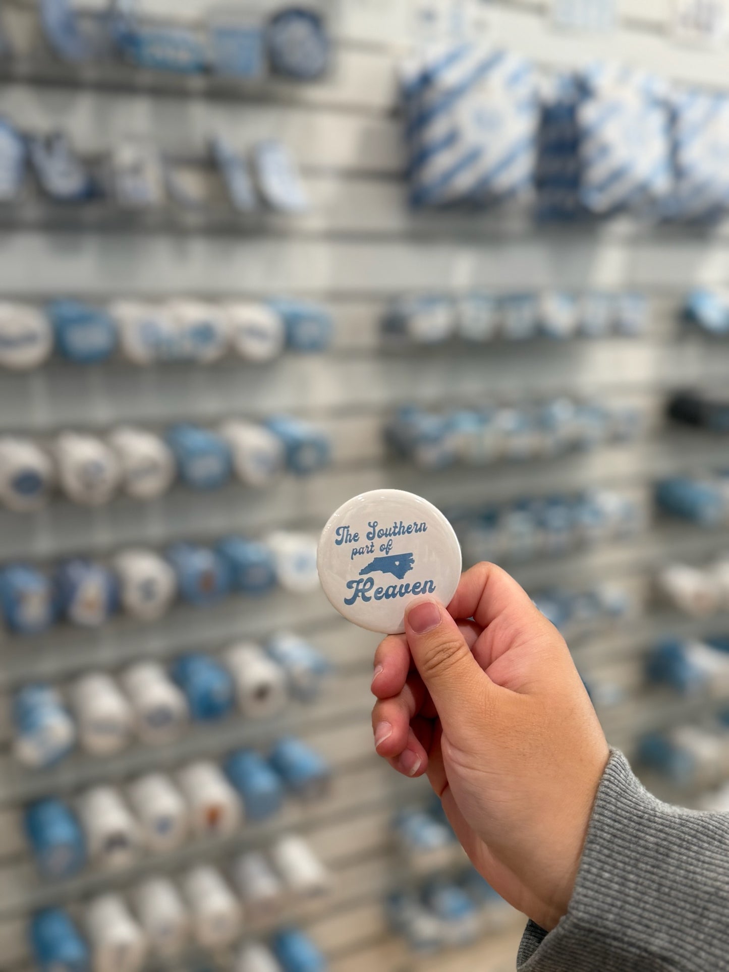 Southern Part of Heaven Button Magnet 2.25"