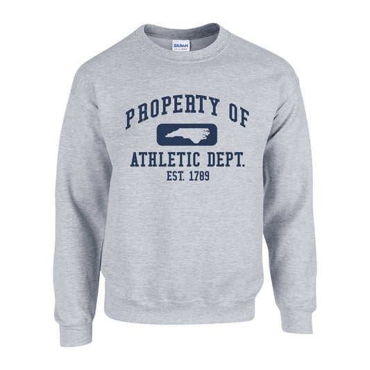 Vintage North Carolina Sweatshirt Property of NC Athletic Department