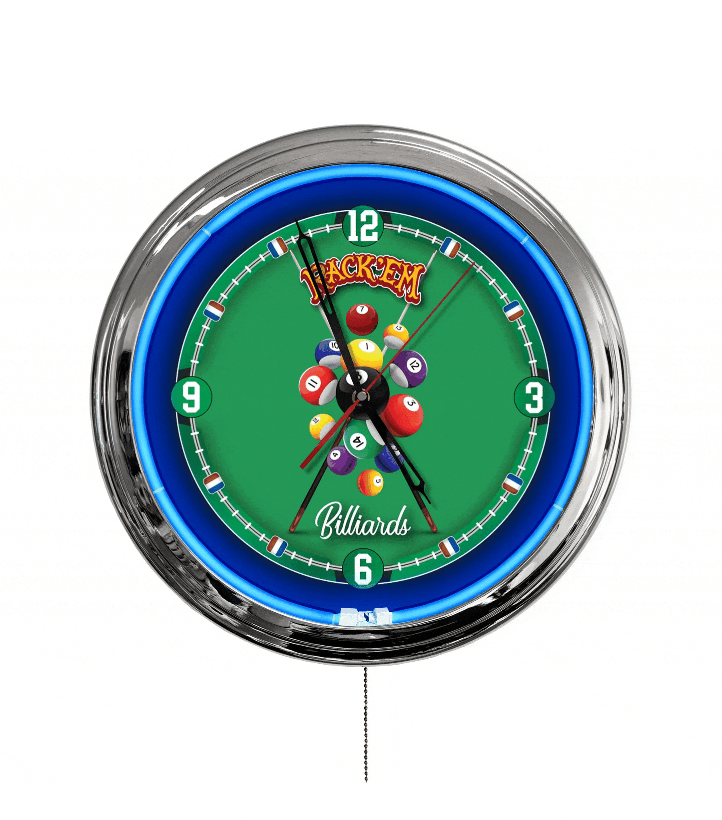 University of North Carolina 16" Multi Color LED Wall Clock