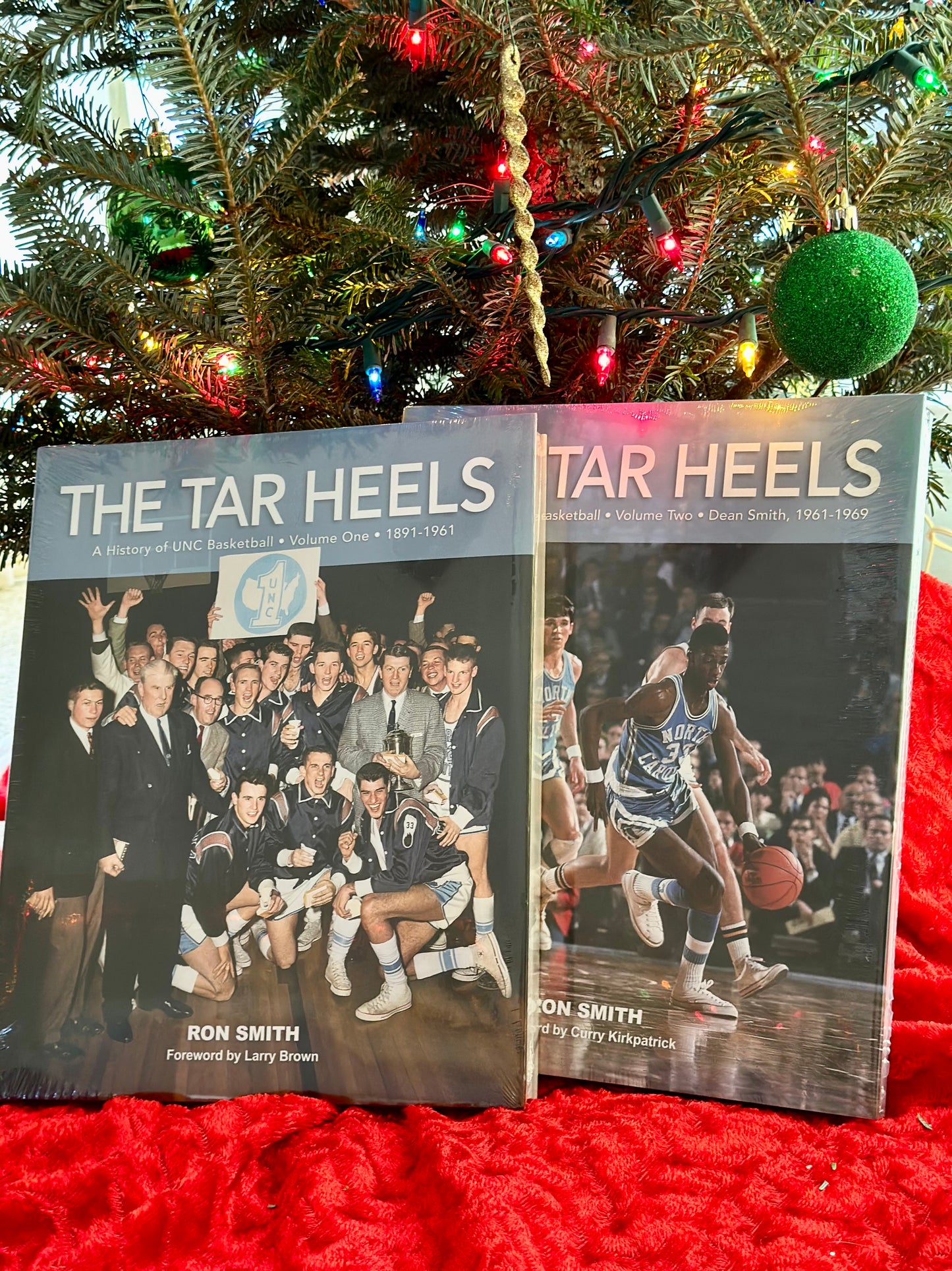 UNC Basketball History "Tar Heel Book" Two Volume Set