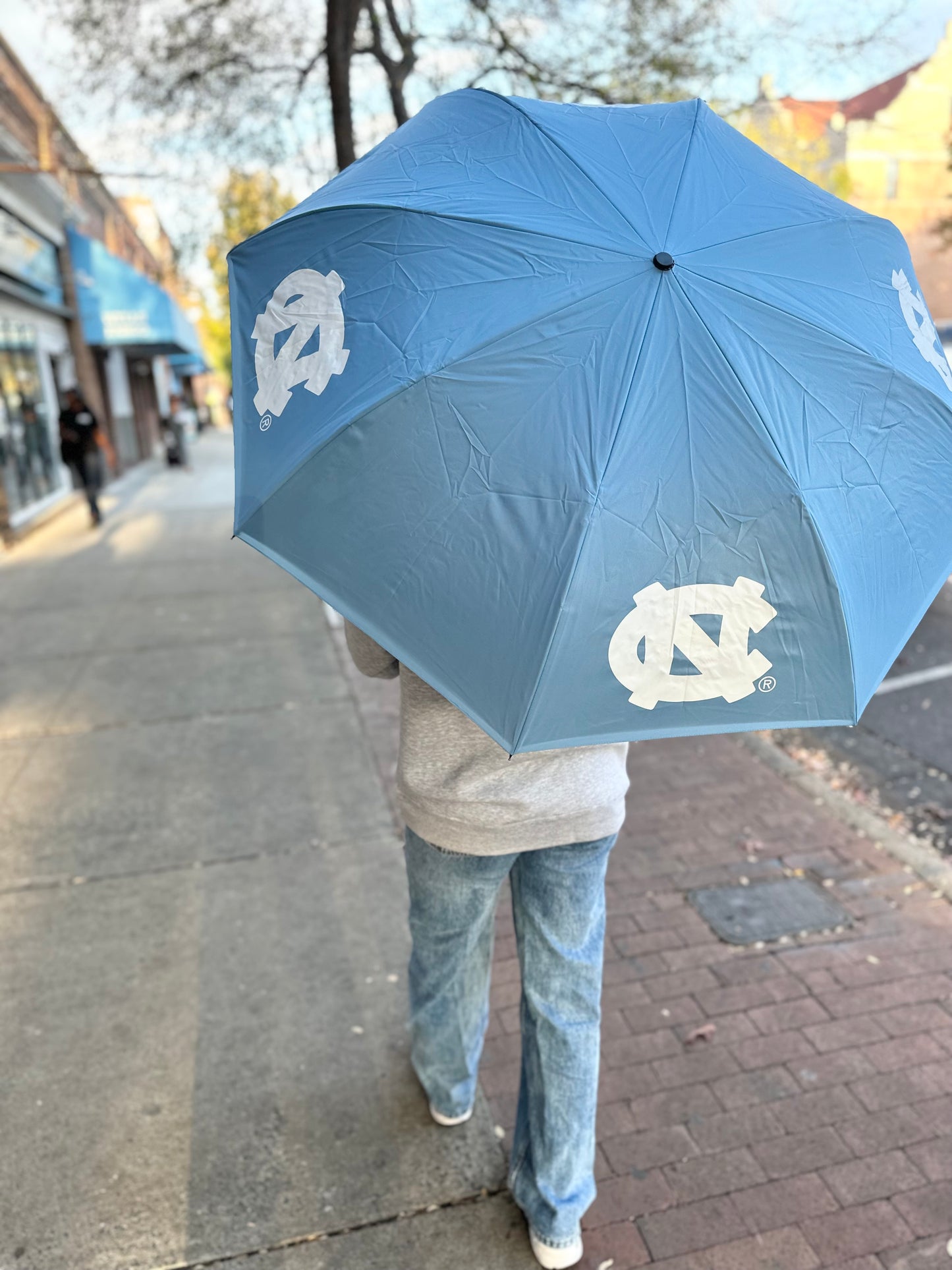 UNC Tar Heels Umbrella Carolina Blue and Navy by Better Brella