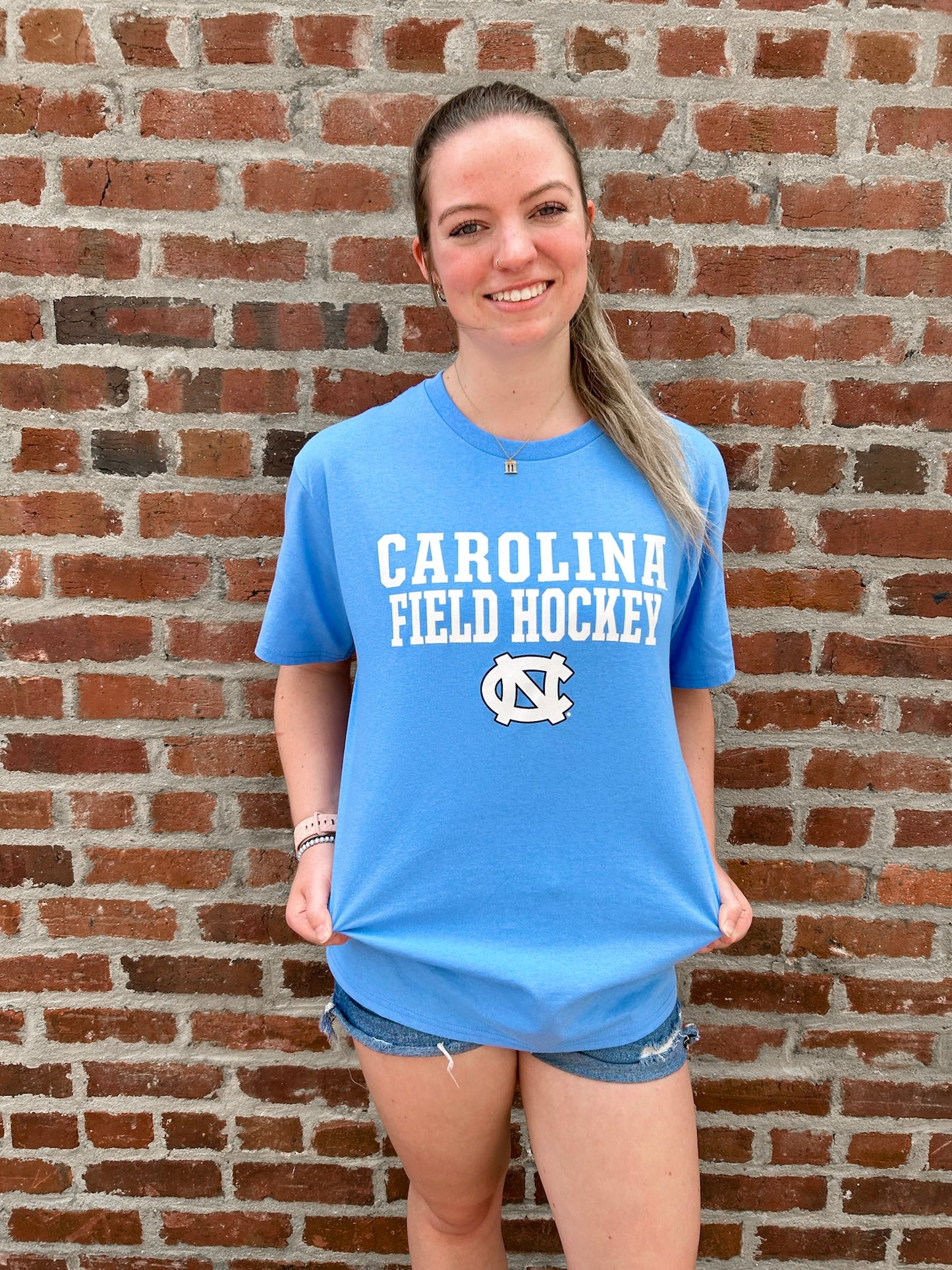 Carolina Field Hockey T-Shirt with UNC Logo by Champion