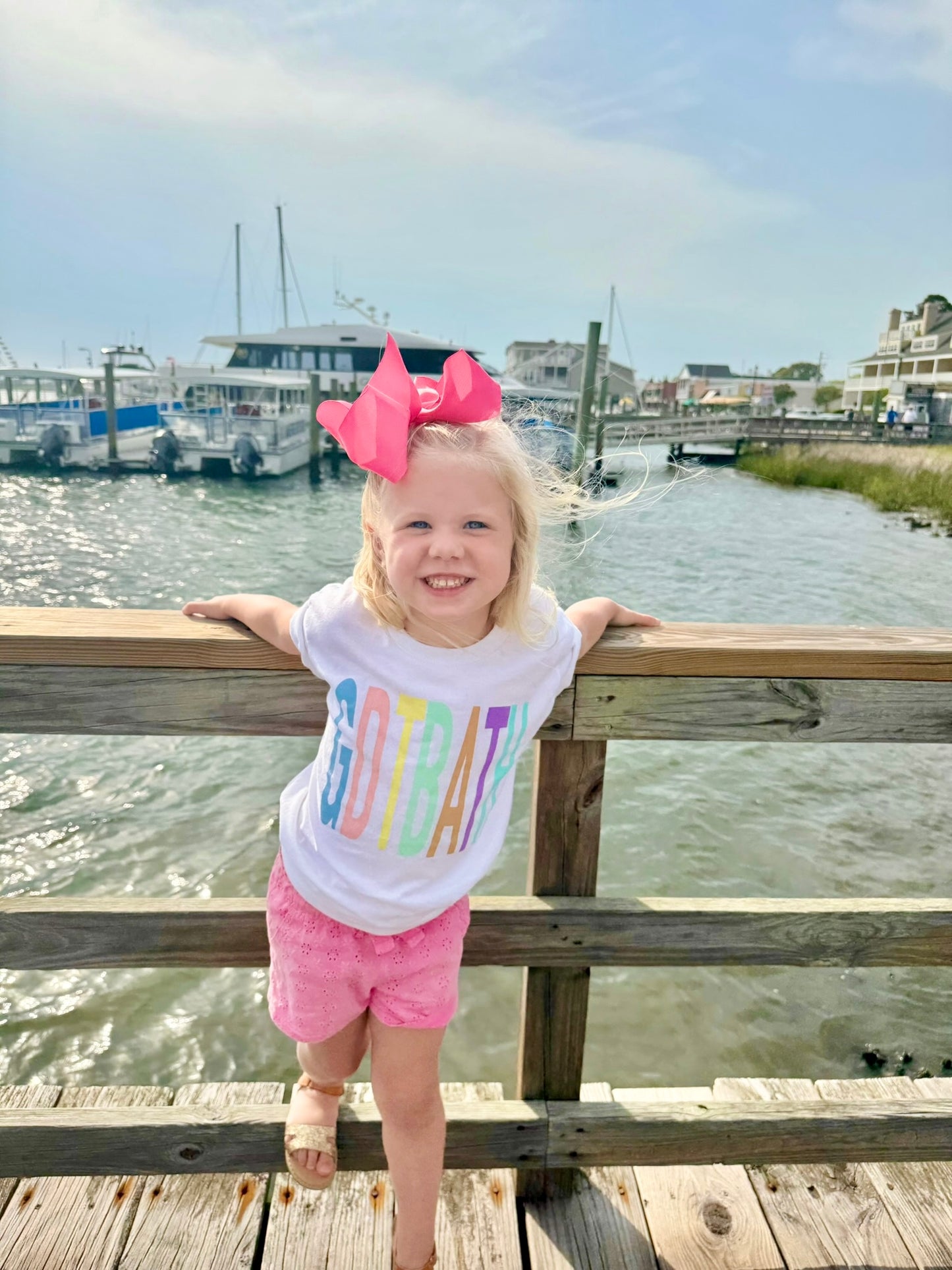Good Day to be a Tar Heel Pastels Kid's T-Shirt