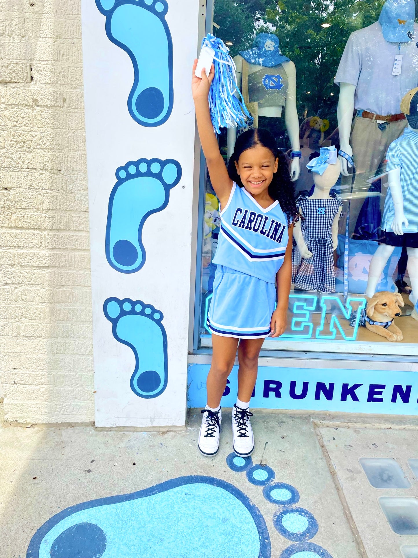 UNC Kid's Cheer Outfit by Little King
