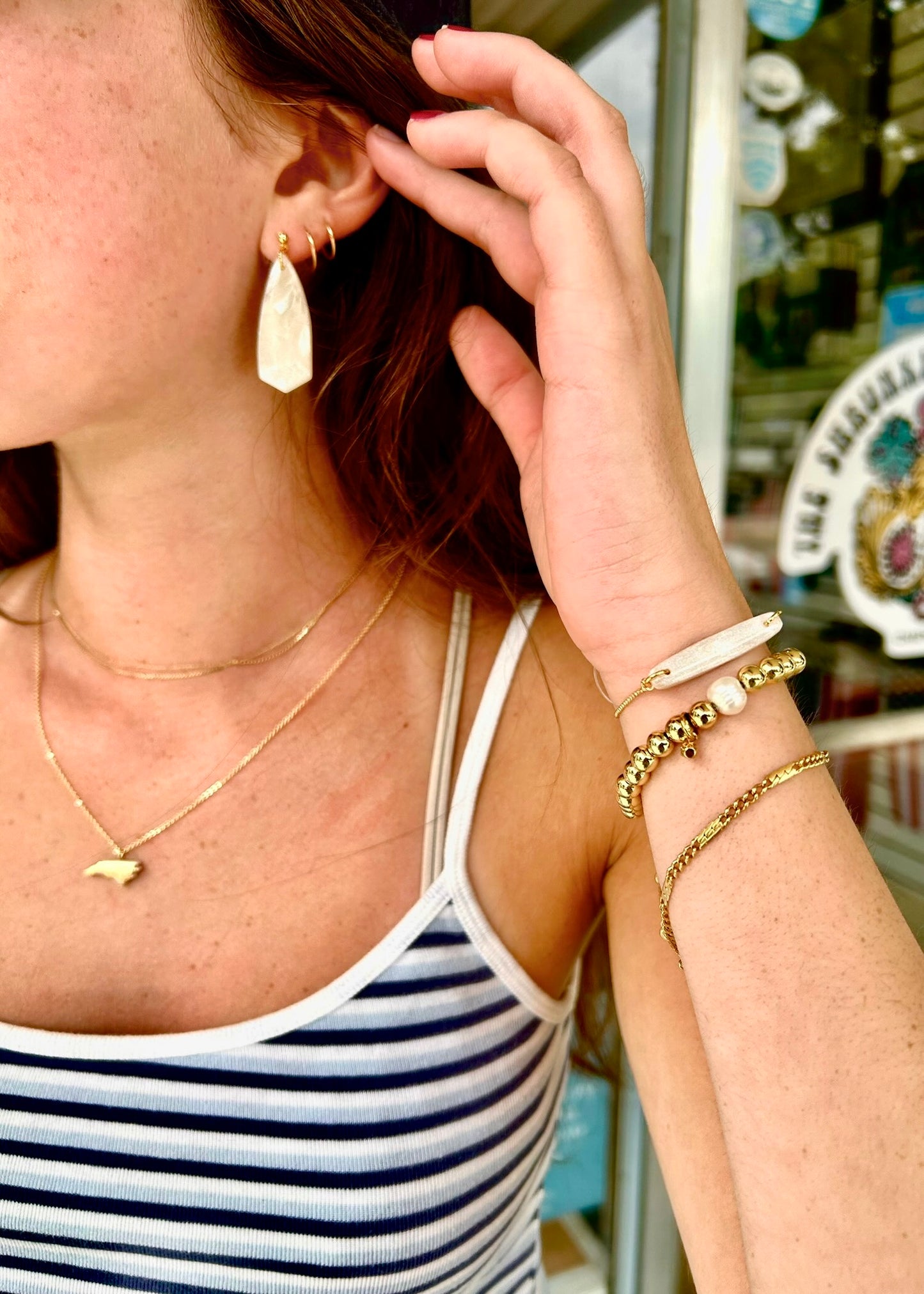 Pearl Brittany Earrings