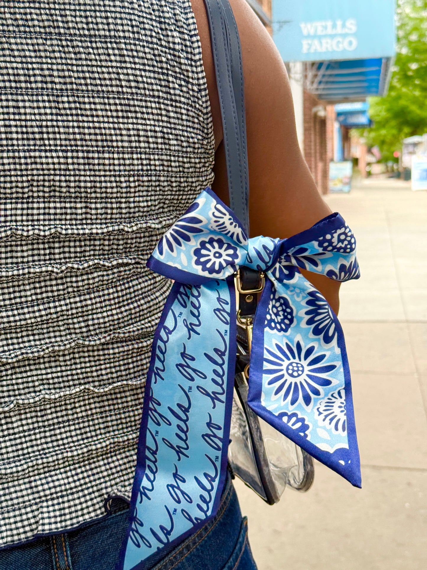 North Carolina Tar Heels Bag Scarf Accessory