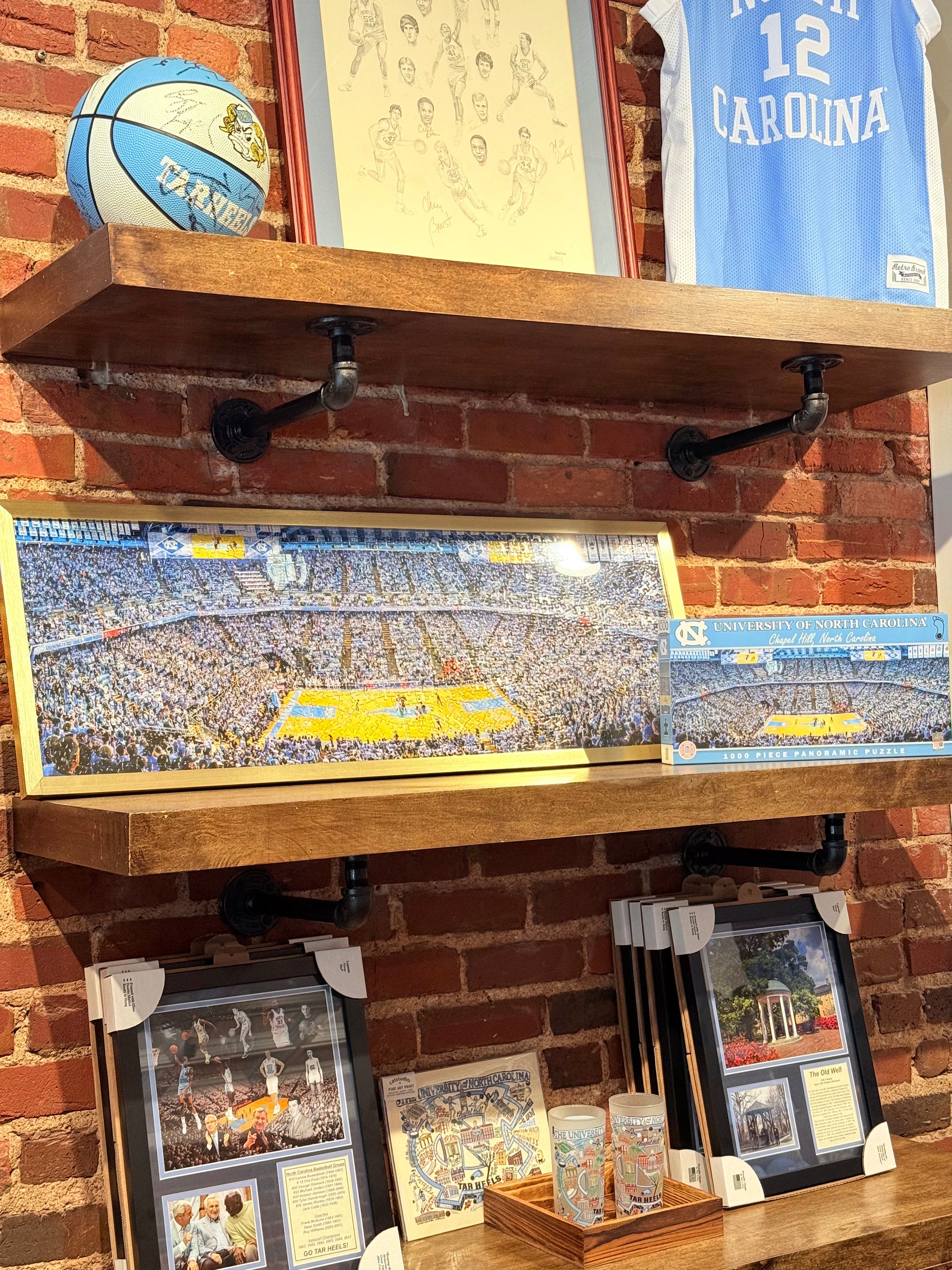 North Carolina Basketball Puzzle Dean Dome 1000 Piece Jigsaw - Main View - Masterpieces