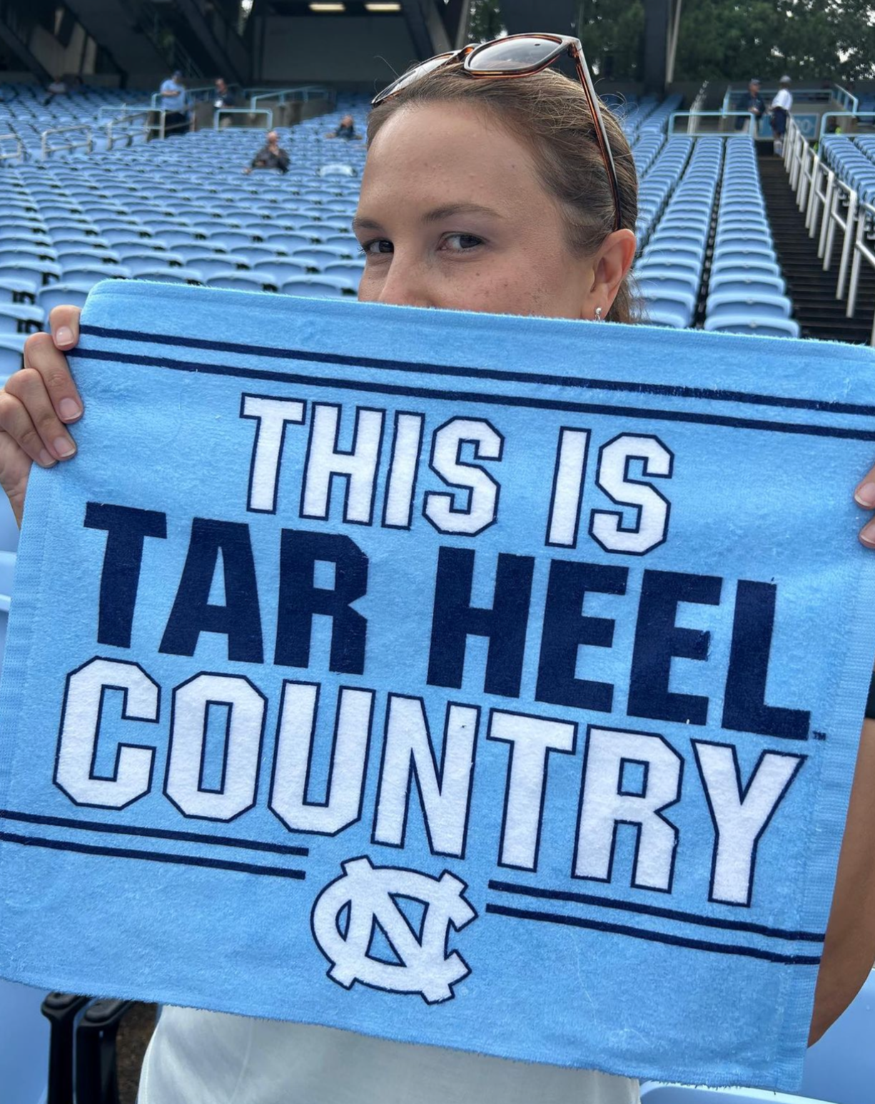North Carolina Tar Heels Rally Towel