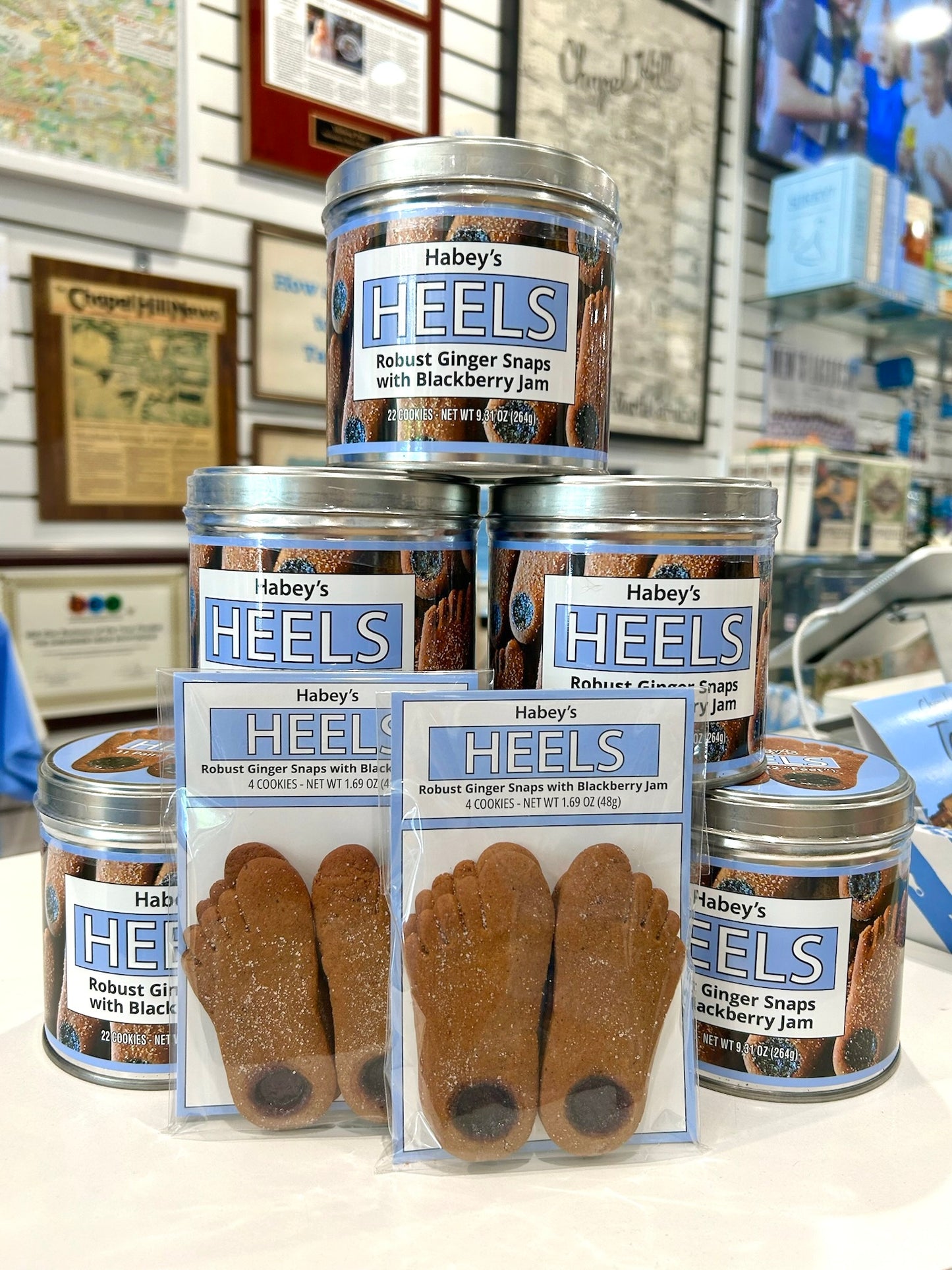 Habey's HEEL Cookies - 4 pack