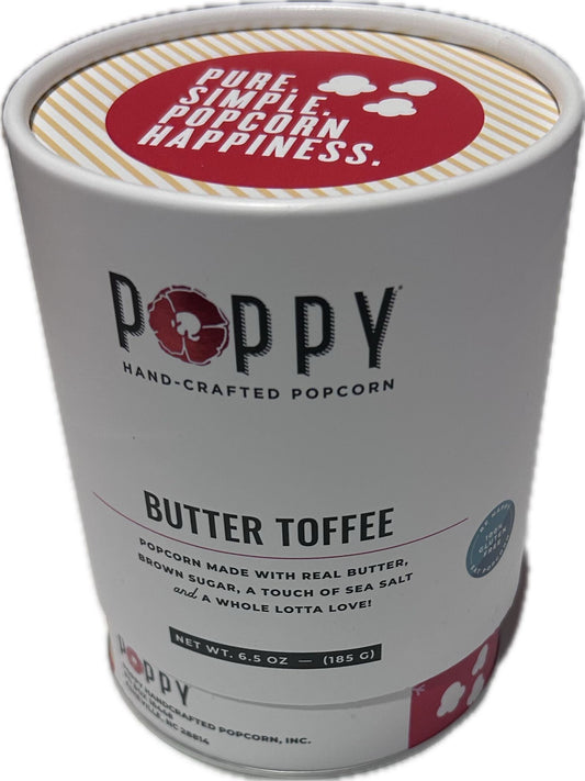 Butter Toffee Hand-Crafted Popcorn by Poppy - 6.5 oz.