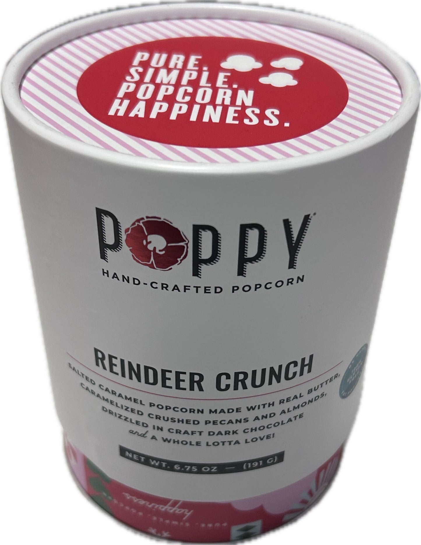 Reindeer Crunch Hand-Crafted Popcorn by Poppy - 6.75 oz.