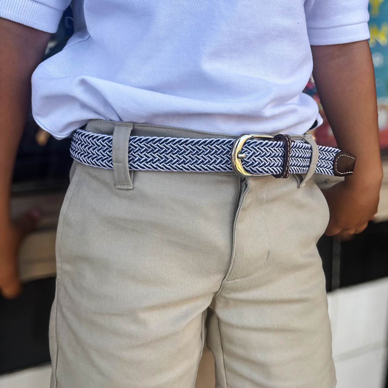 Lil' Riviera Kid's Woven Stretch Belt