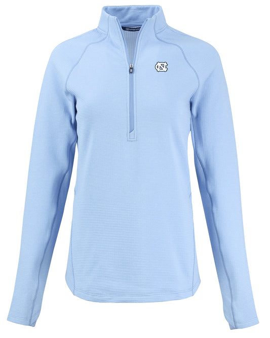 North Carolina Tar Heels Women's 1/4 Zip Fleece Pullover by Cutter and Buck