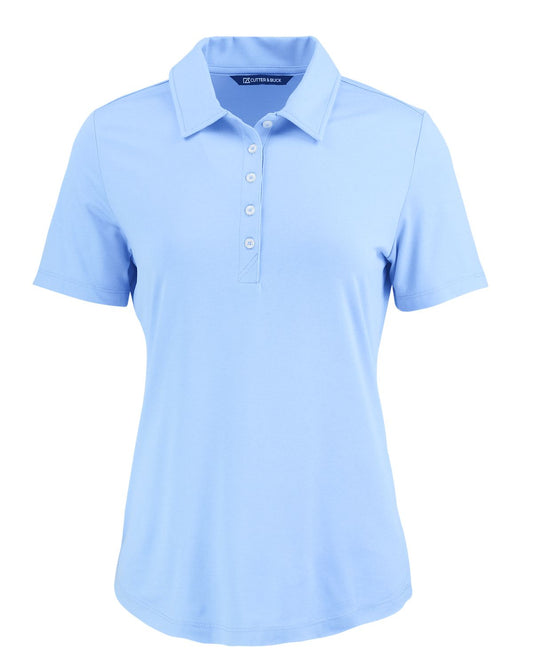 Carolina Blue Women's Athletic Polo Shirt by Cutter and Buck