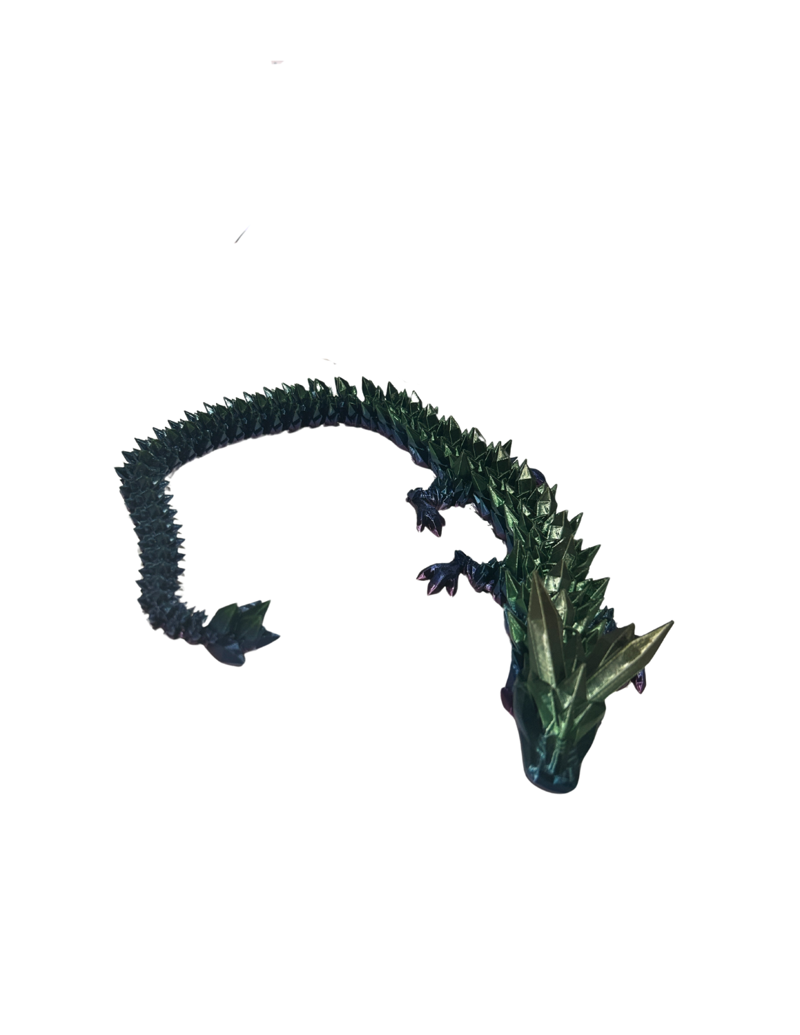 Iridescent 3D Printed Large Dragon