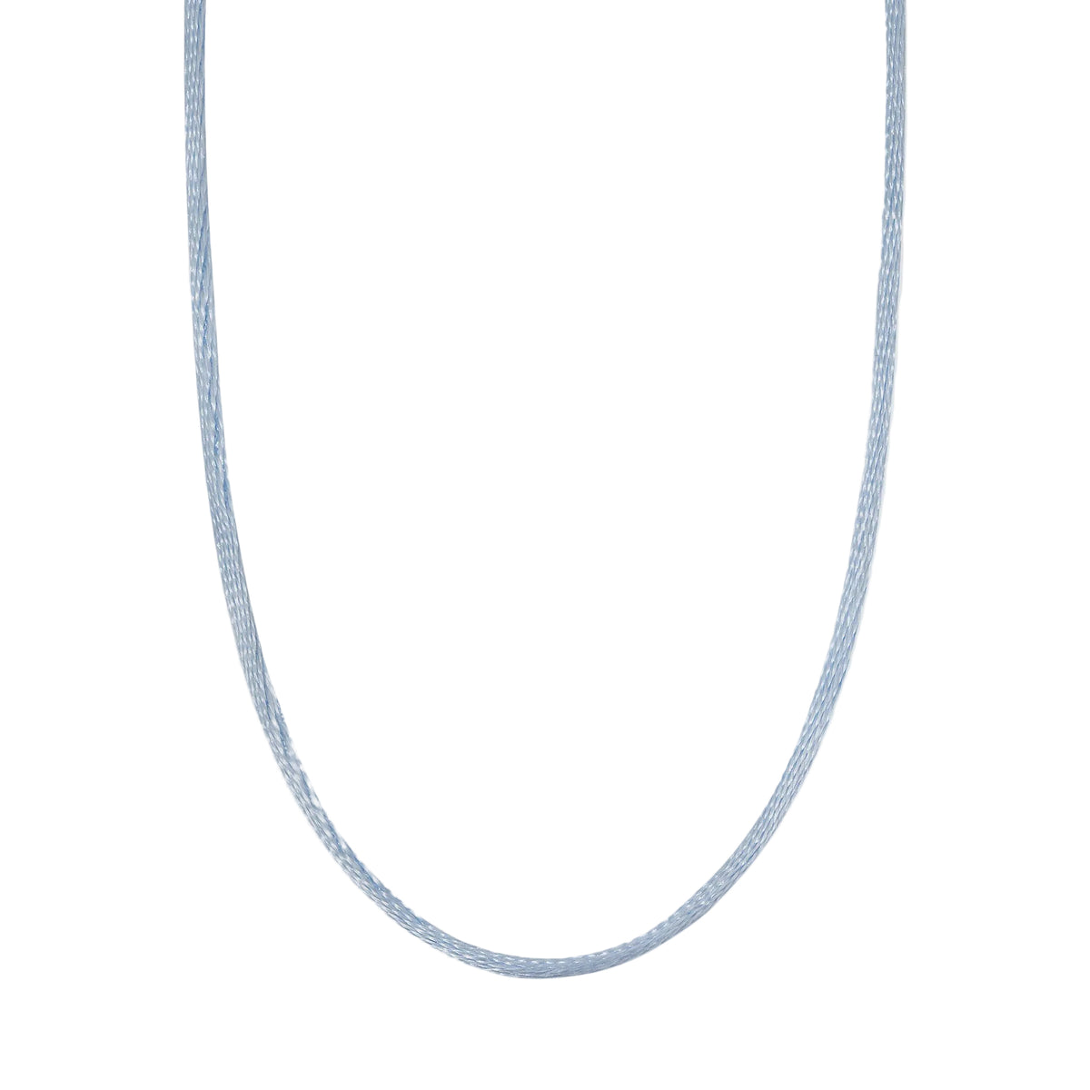Carolina Blue Silk Cord Necklace (Silk Cord Only)