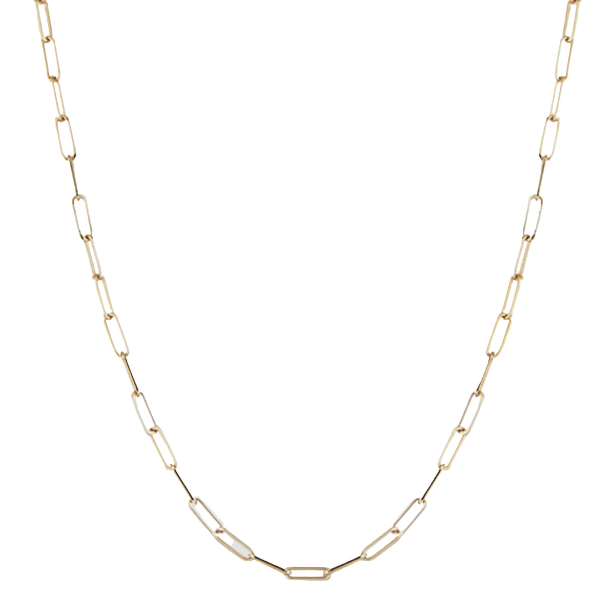 Kyle Cavan Gold Paperclip Chain Only