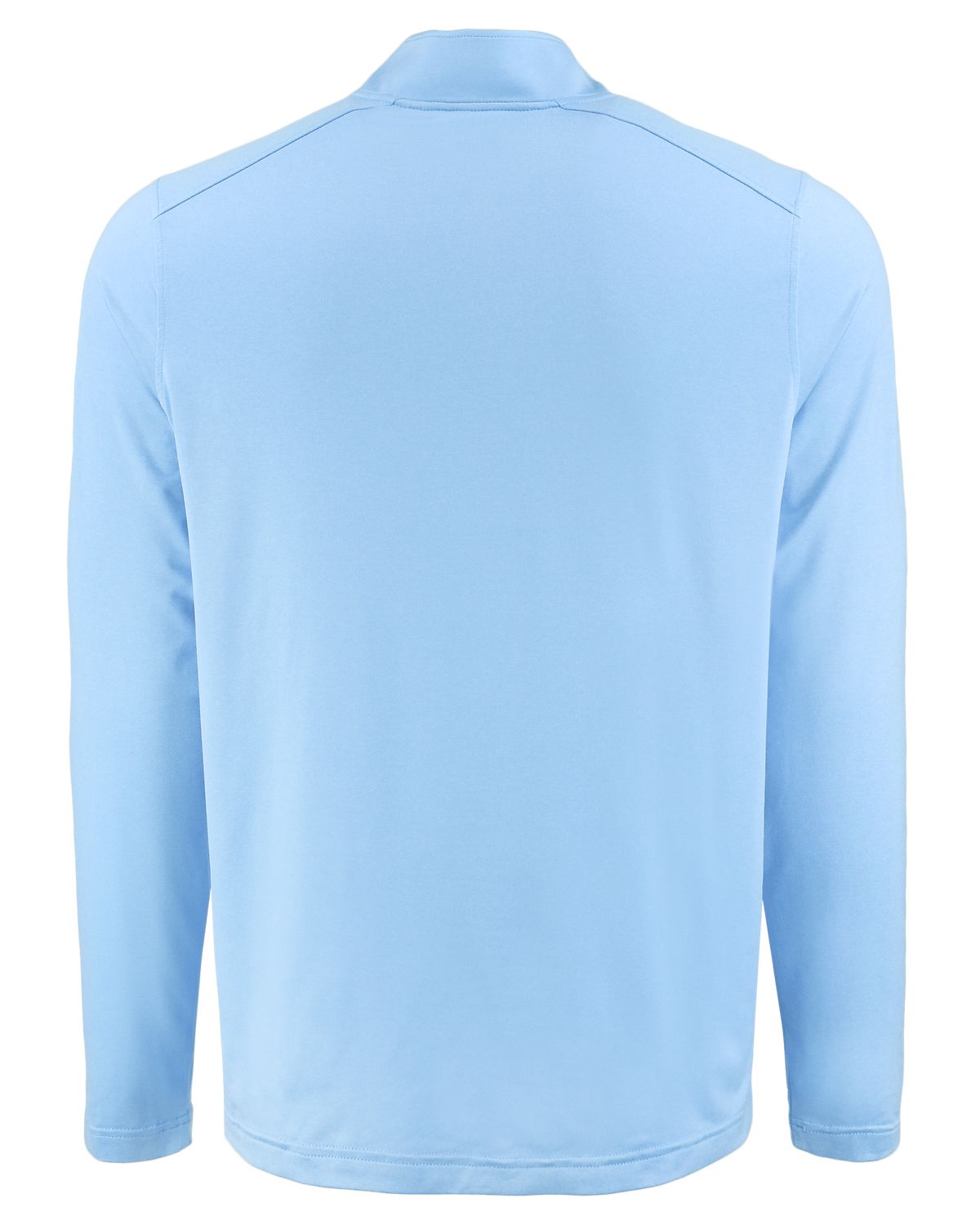 UNC Embroidered Logo Cutter & Buck Coastline Epic Comfort Recycled Mens Quarter Zip