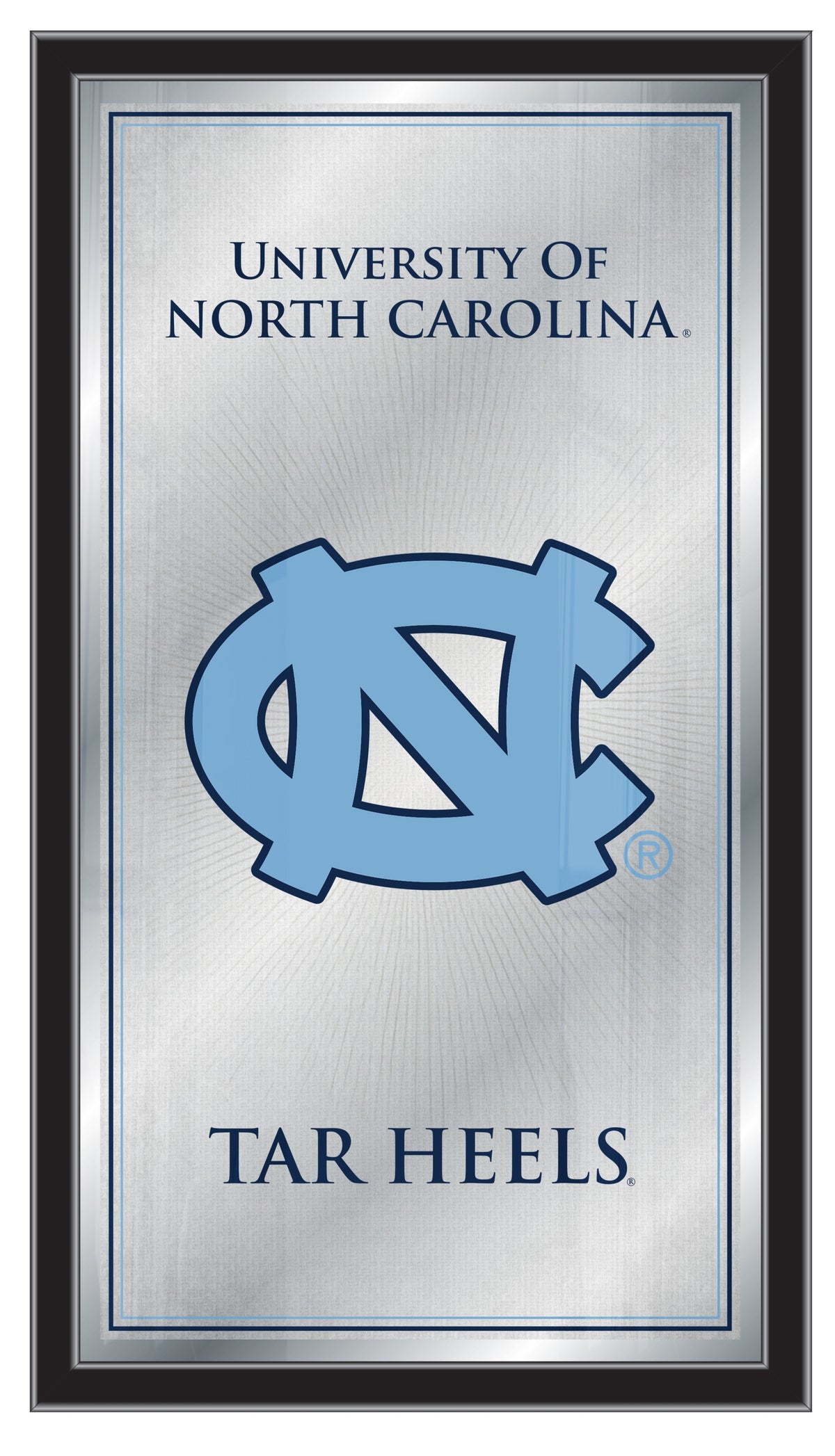 North Carolina Tar Heels Logo Fight Song Mirror