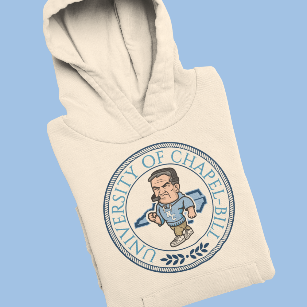 University of Chapel Bill Tan Hoodie by Fan Favorites