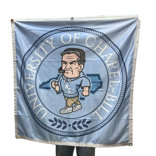 Chapel Bill 4ft. Silk Banner Flag with Grommets by Fan Favorite