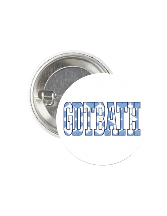 Argyle GDTBATH Button Pin 1.25"